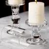 Suporte de Vela Coluna Romana Ins Jantar Romântico à Luz de Velas Hotel Casamento Comida Ocidental Aniversário Vestido Vela Sem Fumaça