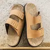 Chinelos Birkenstock Masculinos, Uso ao Ar Livre no Verão, Modernos, de Alta Qualidade, Antiodor, Antiderrapantes, Resistentes à Água para Exterior, Chinelos da Moda Transfronteiriços para Homens