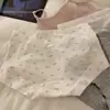 "Happy Endurance" Roupa Íntima Feminina de Algodão Classe A Algodão Puro 10A Antibacteriana com Entrepernas Estendida Roupa Íntima de Algodão Puro Boxer Feminino