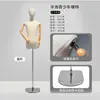 Loja de Roupas Infantis Modelo Jovem Infantil Adereços Manequim de Meio Corpo Loja de Roupas Modelo Infantil Suporte para Manequim de Roupas Infantis