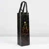 Sacola de Presente para Vinho Transfronteiriça, Sacola de Presente Pequena, Sacola para Garrafa Única de Vinho, Sacola Não Tecida, Feita Sob Medida