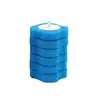 Cubo de basura para el hogar con cepillo, especializado para inodoros y baños, contenedor de almacenamiento de espacio estrecho con ruedas, cubo de basura móvil