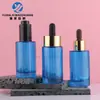 Botella de Vidrio Dispensadora de Líquido Esencia de 40ml en Stock, Botella Gotero de Presión para Aceite Esencial, Botella de Vidrio Dispensadora Cosmética