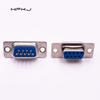 Placa enchufable con conector macho y hembra DB9 DP9p, asiento macho y hembra, pegamento azul, placa de circuito impreso de puerto COM, conector en línea, zócalo RS232 de 9 pines para puerto serie