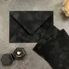 Envelopes de veludo flocado prontos, envelopes de convite multicoloridos, envelopes para convite de casamento, produtos de papel transfronteiriços, imprimíveis
