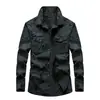 Camisa de Trabajo Camuflaje Versátil Nueva de Otoño para Hombre Chaqueta Holgada para Exteriores Exclusiva Transfronteriza para Amazon A823
