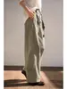 """Pantalones Casuales Absolutamente Increíbles" Di Adiós a la Mediocridad/Adorno de Cinturón de Bufanda Romántica de Seda, Pantalones de Forma Cocoon Adelgazantes para Mujer, Primavera 2026"""