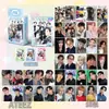 Caja de tarjetas pequeña ATEEZ 50 57 x 86 mm, tarjeta postal láser periférica Lomo del grupo masculino de Corea del Sur