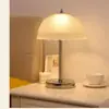 Luminária de Mesa de Alto Padrão, Luminária Romântica de Cabeceira para Quarto, Quarto Estilo Princesa, Luminária Longa Simples de Luxo Leve, Par de Casamento