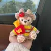 Chaveiro Lanyard Pingente Boneco de Pelúcia Urso Shirley Rose Duffy Fofo de Outono e Inverno Presente de Aniversário para Casal