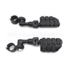 Acessórios de Pedais Modificados para Motocicletas Transfronteiriços, Pedais, Apoios para os Pés, Para-choques para Tubo de 1-1/4 polegada