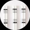 Palillos de Cerámica Simples, Fáciles de Limpiar, Resistentes a Altas Temperaturas, Saludables, Modernos, Alto Valor Estético, Uso Doméstico, Palillos de Porcelana Ósea, Venta al por Mayor, Alto Valor Estético