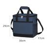 Bolsa térmica de película de cuero nueva transfronteriza tela Oxford bolsa térmica impermeable bolsa térmica de gran capacidad portátil para picnic al aire libre bolsa de hielo
