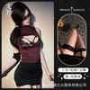 Lencería sexy Yuzhen, conjunto de uniforme seductor de secretaria OL con encaje hueco, falda ajustada coqueta para discoteca