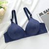 Nova roupa íntima feminina transfronteiriça, fina, sem fio, bordada, push-up, anti-flacidez, confortável, macia, sutiã de baixo preço no atacado