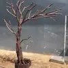 Ramas Grandes de Árbol Muerto Árbol de los Deseos Marco de Escalada para Pájaros Marco de Escalada para Gatos Estilo Árbol Tronco de Hotel Cafetería