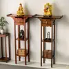 Mesa de Altar Estilo Chinês para Uso Doméstico, Mesa de Santuário Econômica para Estátuas de Buda, Mesa de Oferendas para Guan Gong, Mesa para Bodhisattvas e Deus da Riqueza, Mesa de Incenso, Mesa de Tributos