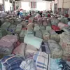 Tecido de cama estampado com tie-dye, tecido escovado e agradável à pele, lençol de cama, capa de edredom, largura de 2,3 m, fabricante de tecido estampado