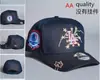 Boné de Beisebol Ajustável Popular para Comércio Exterior Chapéu Casual Bordado Unissex Estilo Americano Proteção Solar Boné de Beisebol Tendência Versátil