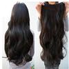 Comercio Exterior Proveedor Transfronterizo Venta Directa Fabricante Peluca de Una Pieza con 5 Clips Extensiones de Cabello con 5 Clips Seda de Alta Temperatura Cabello Largo Rizado