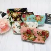 Tela Damas Yiwu Cartera Larga Lona Rosa Billetera para Monedas Estampada Portátil Estudiante Estuche para Bolígrafos Listo en Stock