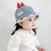 Gorros para Bebé Seleccionados Cuidadosamente, Sombreros de Pescador para Bebé, Sombreros de Cubo con Lazo para Primavera y Otoño, Sombreros de Sol con Protección Solar para Bebés Niñas, Sombreros de Sol de Encaje