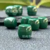 Contas Redondas Turquesa Verde Escuro Otimizadas, Contas Soltas, Contas Espaçadoras, Contas Combinando, Magnésita Cor de Jaspe, Jade e Cristal para Artesanato