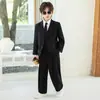 Comercio Exterior Transfronterizo Elegante Traje Británico para Niños Conjunto Traje de Boda Paje Ropa Formal Traje para Niños Ropa para Presentación de Piano