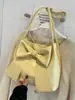 Bolso versátil de otoño para mujer, bolso cuadrado pequeño, exquisito y de alta gama, bolso cruzado estilo Chanel, bolso de mano de moda de nicho con lazo