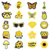 Abeja de dibujos animados de goma suave de PVC, accesorios de decoración de miel, dijes para zapatos DIY, hebillas para zapatos, accesorios para fundas de teléfono, exclusivamente para ventas transfronterizas