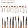 9. Juego de pinceles japoneses para uñas, bolígrafo universal, bolígrafo de barrido, bolígrafo de construcción de doble cabezal, bolígrafo de línea de tracción para fototerapia, bolígrafo de degradado.