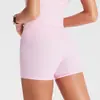 Top de yoga cruzado estilo europeo y americano con cuello halter y sujetador incorporado, cuello en V, ropa deportiva para fitness, diseño sin espalda, top de yoga con sensación de segunda piel para mujer