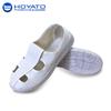 Fabricante Atacado Sapatos Lona Antiestáticos Quatro Ilhós, Sapatos Antiestáticos, Sapatos Spu Livres de Poeira, Sapatos de Trabalho Antiestáticos, Resistentes a Perfurações e Respiráveis