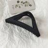 Pinza para el cabello estilo retro de alta calidad, gran estilo nuevo, pinza para el cabello, tocado, horquilla para el cabello de mujer, clip de tiburón sin volumen simple