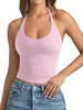 Camisola Lisa de Ajuste Delgado Estilo Europeo y Americano para Mujer, Nueva Temporada Primavera 2026, Top sin Mangas Estilo Chica Atrevida, Moderno y a la Moda