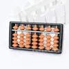 Ábaco infantil de 7 fileiras, ábaco para estudantes, ábaco de plástico colorido, 5 ábacos, fornecimento direto de fabricantes de comércio exterior