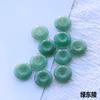 15mm amatista natural jade Dongling hebilla de seguridad cristal de fresa deslizador pequeño material de cuerda trenzada hecha a mano para pulsera diy cuentas