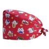 Algodón estampado trabajo comida gorro para polvo quirófano gorro hombres y mujeres médicos gorro protector enfermera gorro Baotou al por mayor
