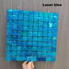 Campanilla de Viento Espejo Mosaico Pintura Colgante Decorativa Estilo Xiaohongshu Adorno Creativo para Dormitorio Sala de Estar