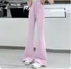 Pantalones Acampanados de Seda Helada para Niñas Verano 2026 Modelo Nuevo Pantalones de Verano de Alta Elasticidad para Niños Mayores Secado Rápido Repelente de Mosquitos Delgados