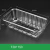 Caja de fruta PET desechable sin tapa caja de embalaje de fruta 1813H4 plástico transparente bandeja fresca