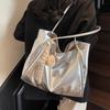 Bolsa de Grande Capacidade para Mulheres Nova Moda Primavera 2026 Simples Bolsa de Ombro Versátil Textura Classe Bolsa Tote para o Trabalho