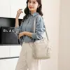 Bolso cruzado casual de nailon, bolso de mano ligero nuevo para el día a día, bolso de mujer moderno, simple, de color liso