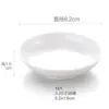 Plato pequeño redondo de melamina imitación porcelana resistente a roturas plato para salsa plato para condimentos de sushi chino plato para verduras plato de cuenco