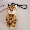 Juguete de Peluche de Cola de Tigre Extraíble Simulada, Muñeco Lindo de Tigre Siberiano y Leopardo, Figura de Zoológico