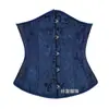 Cinturilla de Gasa con Forma de Reloj de Arena Moldeadora Moda Tendencia Pinza de Cintura Jacquard Corsé Varillas de Pescado