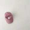 Chapéus Infantis Primavera e Outono Novo Estilo Gatinho Fofo Proteção Solar Boné de Beisebol Moda Coreana Unissex Chapéu de Sol para Bebê