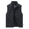 Chal casual clásico popular de primavera y verano para exteriores de secado rápido, chaleco de moda para hombre, simple y a la moda, con cuello alto, chaleco de fotografía de moda 7882
