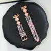 Adequado para Relógio Huawei Gt7/4 com Pulseira de Couro Colorida com Padrão de Madrepérola Watch6Gt5Pro Pulseira de Relógio para Pulso Feminino