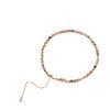 Pulsera de Turmalina Natural para Mujer Joyería de Cristal Tejida a Mano para Amigos Regalo de Vacaciones Cumpleaños